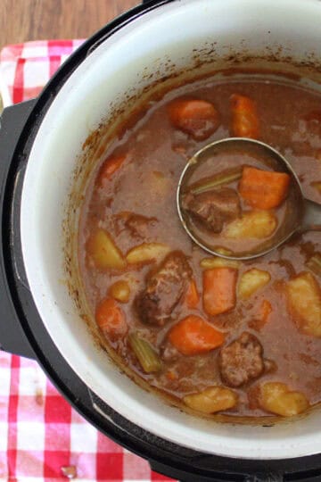 hawaiian beef stew in the instant pot