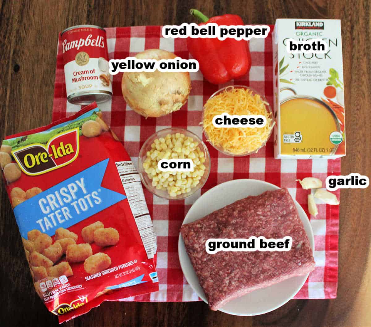 ingredients for cowboy casserole